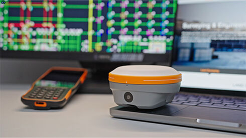 CHC i76 RTK GNSS Receiver with High-Precision GNSS Positioning, 5th Generation Ultra-IMU, and Compact Lightweight Design for Aerial Surveying