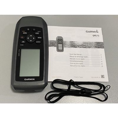 Garmin 73 ハンドル GPS 4 レベル グレー LCD ディスプレイタイプ 50 ナビゲーション ルート
